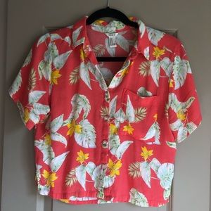 Floral Button Down Shirt